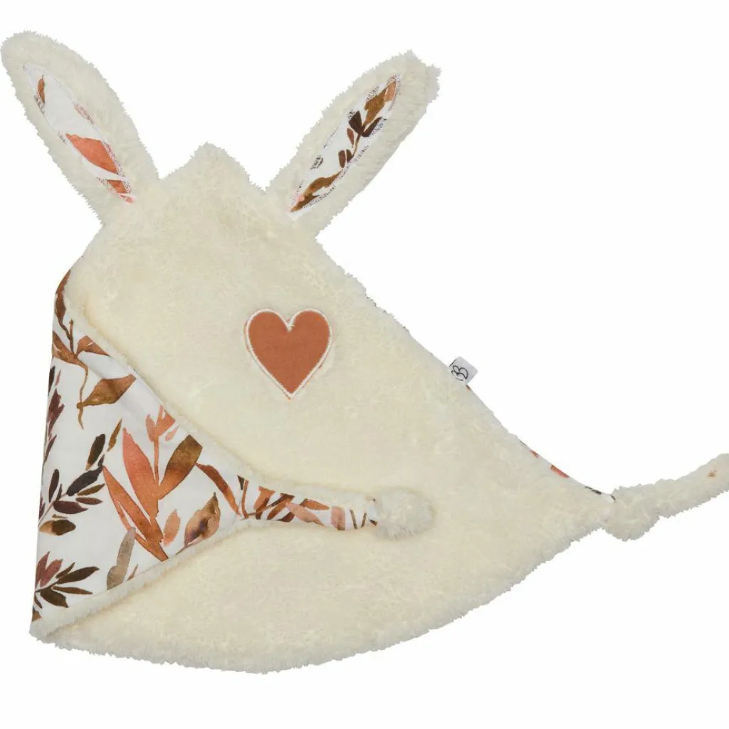 Online Doudou attache sucette Caramel forest lapin petit cœur (35 x 25 cm) Doudou Attache Sucette