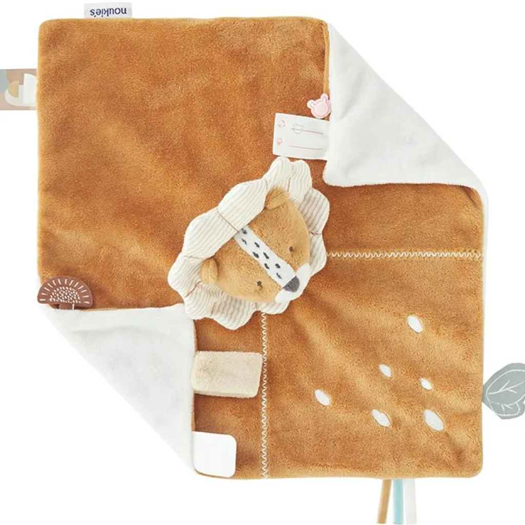 Best Doudou attache sucette en veloudoux Babou Doudou Attache Sucette