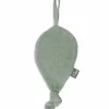 Hot Doudou attache sucette feuille Ash Green Doudou Attache Sucette