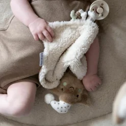 Best Doudou attache sucette Heaven Clay-Warm Linen Doudou Attache Sucette