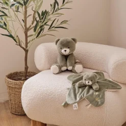 Discount Doudou attache sucette Ours Orso Doudou Plat