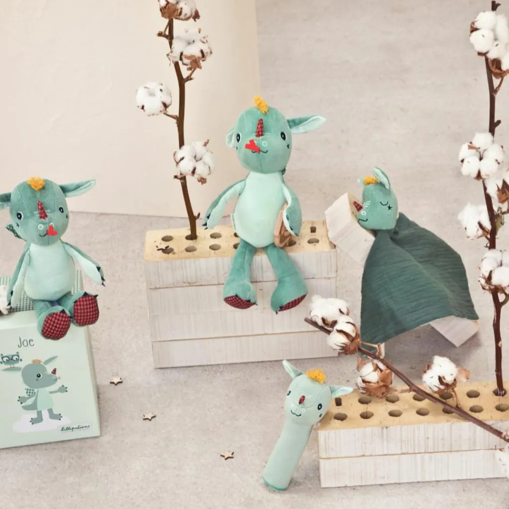 Discount Doudou attache sucette plat éco Joe (32 cm) Doudou Plat