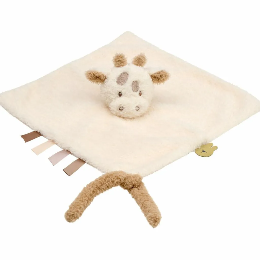 Clearance Doudou attache sucette Teddy Girafe Ecru Doudou Attache Sucette