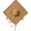 Hot Doudou attache sucette Teddy Rhino Caramel Doudou Attache Sucette
