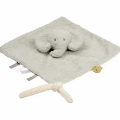 Outlet Doudou attache sucette Teddy Eléphant Gris Doudou Attache Sucette