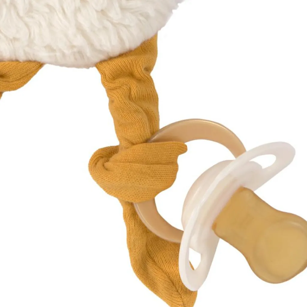 Clearance Doudou attache sucette Tiny Farmer Oie Doudou Attache Sucette