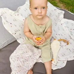 Clearance Doudou attache sucette Tiny Farmer Oie Doudou Attache Sucette