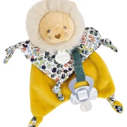 Online Doudou attache-sucette Boh'aime Lion (20 cm) Doudou Attache Sucette