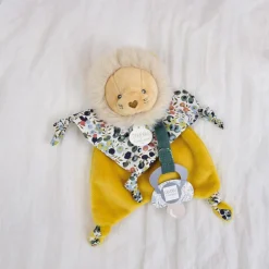 Online Doudou attache-sucette Boh'aime Lion (20 cm) Doudou Attache Sucette