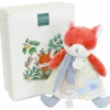 Clearance Doudou attache-sucette Romarin Le Renard (19 cm) Doudou Attache Sucette