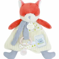 Clearance Doudou attache-sucette Romarin Le Renard (19 cm) Doudou Attache Sucette