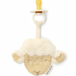 New Doudou attache-tétine en gaze de coton Mouton Doudou Attache Sucette