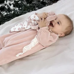 Clearance Doudou Augustin le lapin rose Doudou Plat