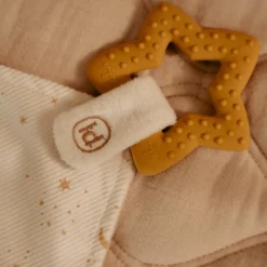 Discount Doudou avec jouet de dentition Newborn Doudou Attache Sucette