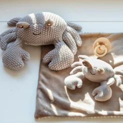 New Doudou Crabe Pepe Doudou Plat