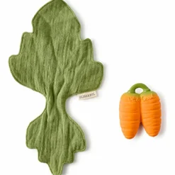 New Doudou de dentition 2 en 1 Cathy la carotte Doudou Plat