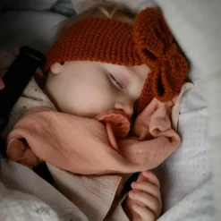 Online Doudou de dentition Leaf Rose Doudou Plat