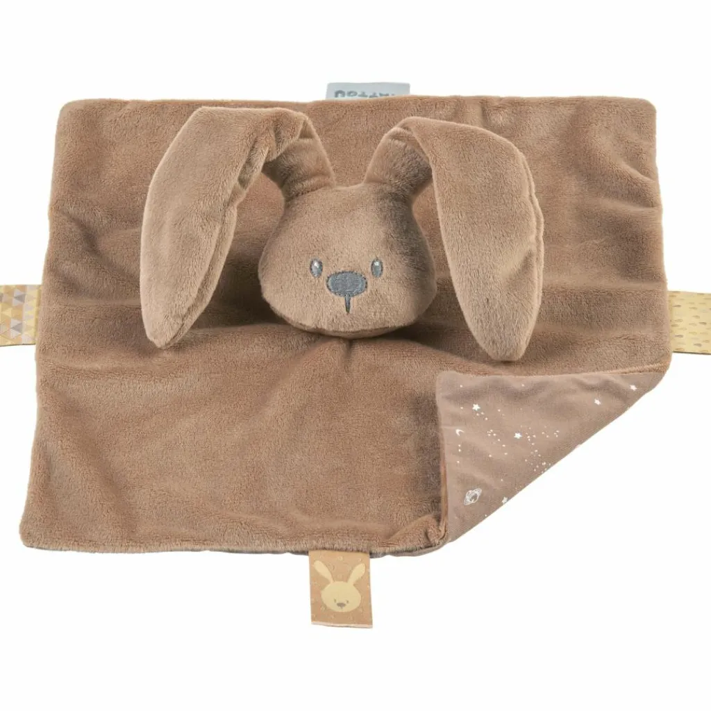 New Doudou Lapidou Glow phosphorescent Moka Doudou Attache Sucette