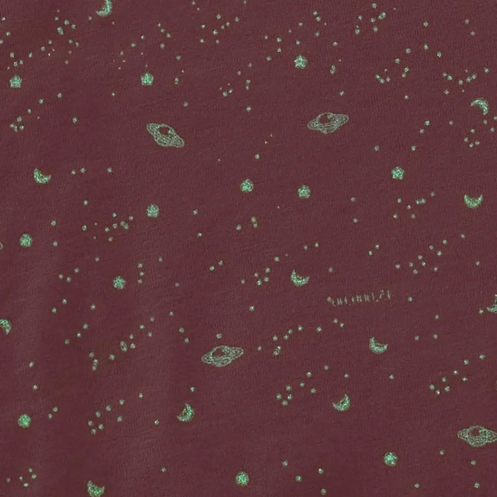 New Doudou Lapidou Glow phosphorescent Vieux rose Doudou Attache Sucette