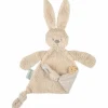 Sale Doudou Lapidou Teddy Glow phosphorescent Sable Doudou Attache Sucette