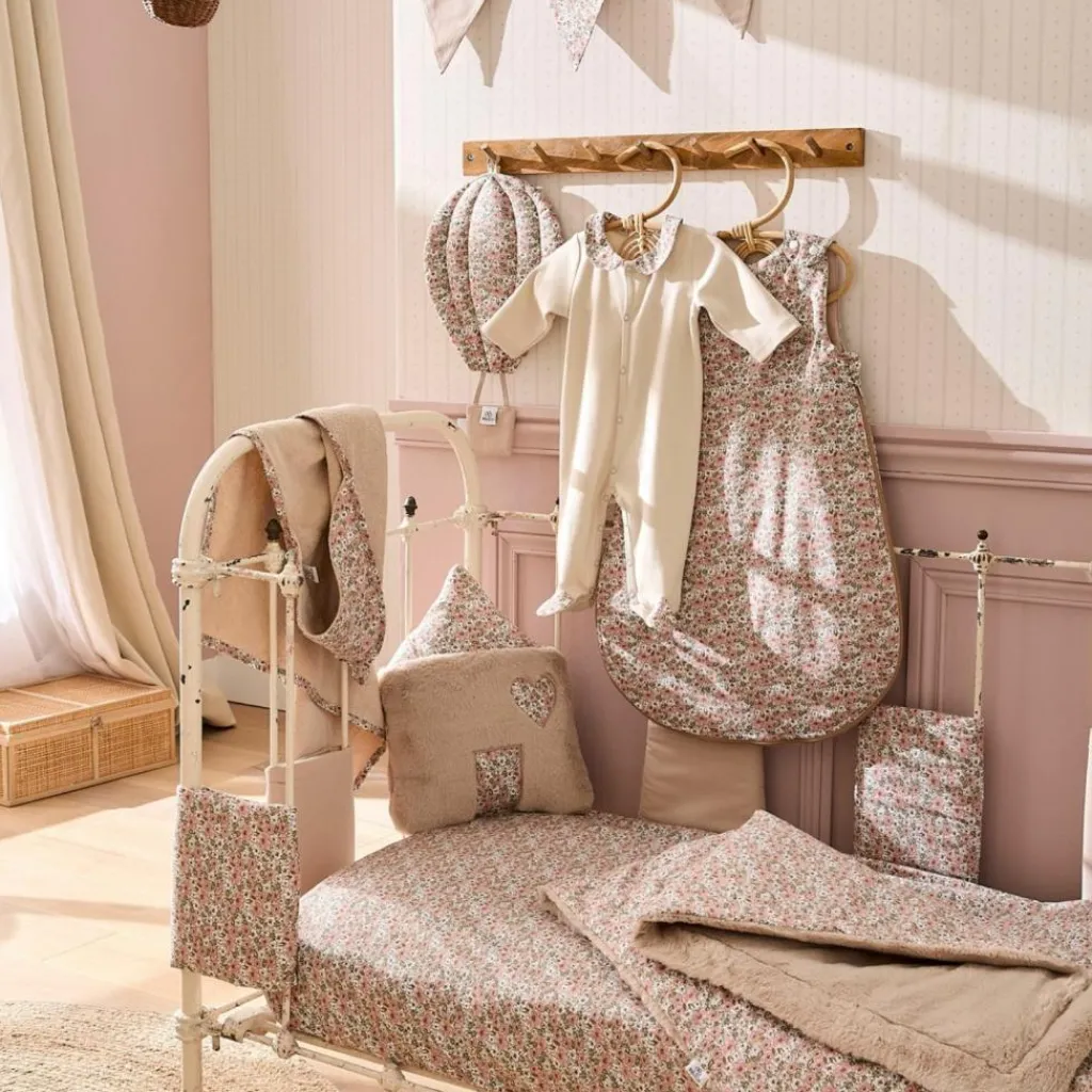 Discount Doudou lapin petit cœur fausse fourrure angora Afternoon Tea Doudou Attache Sucette