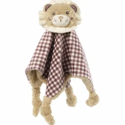 New Doudou Lion Gala Cerise (25 cm) Doudou Plat