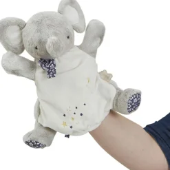 Discount Doudou marionnette éléphant (24 cm) Doudou Marionnette