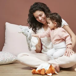 Hot Doudou marionnette renard Paprika Les amis Doudou Marionnette