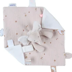 Hot Doudou noisette Bali, Moka & Snow Doudou Attache Sucette