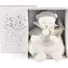New Doudou Ours cape Argent (25 cm) Doudou Plat