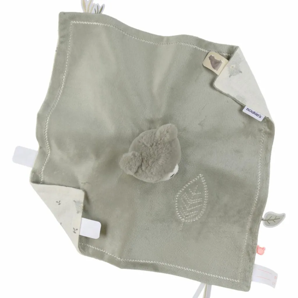 Best Doudou Ours réversible Jour et Nuit Orso Doudou Marionnette