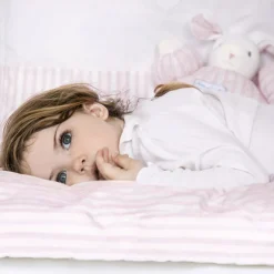 Clearance Doudou peluche Augustin le lapin rose Doudou Plat