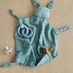 Hot Doudou plat Agnete Rabbit peppermint Doudou Plat