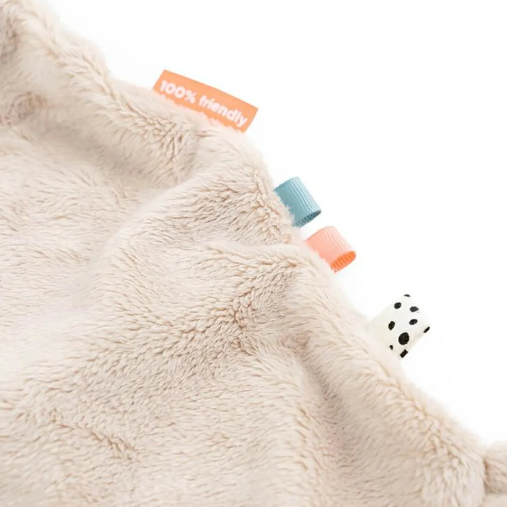 Outlet Doudou plat attache sucette Lalee Sable (30 cm) Doudou Attache Sucette