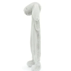 Clearance Doudou plat Bashful Lapin Silver (20 cm) Doudou Plat