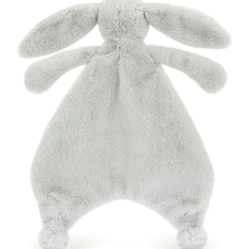 Clearance Doudou plat Bashful Lapin Silver (20 cm) Doudou Plat