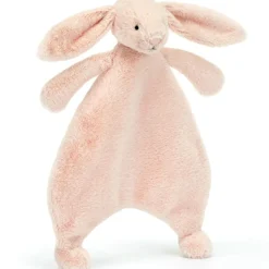 New Doudou plat Bashful Lapin Blush (20 cm) Doudou Plat