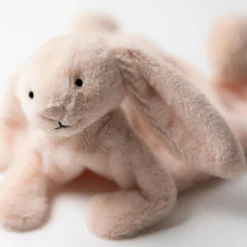 New Doudou plat Bashful Lapin Blush (20 cm) Doudou Plat