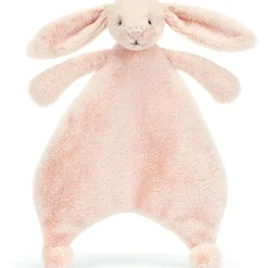 New Doudou plat Bashful Lapin Blush (20 cm) Doudou Plat