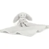 Sale Doudou plat Bashful Lapin Silver (34 cm) Doudou Plat