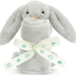 Sale Doudou plat Bashful Lapin Silver (34 cm) Doudou Plat