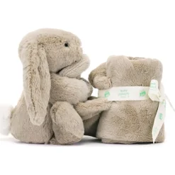 Sale Doudou plat Bashful Lapin Beige (34 cm) Doudou Plat