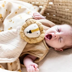 Doudou plat Bliss Beige Mr. Lion Doudou Plat