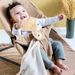 Doudou plat Bliss Beige Mr. Lion Doudou Plat