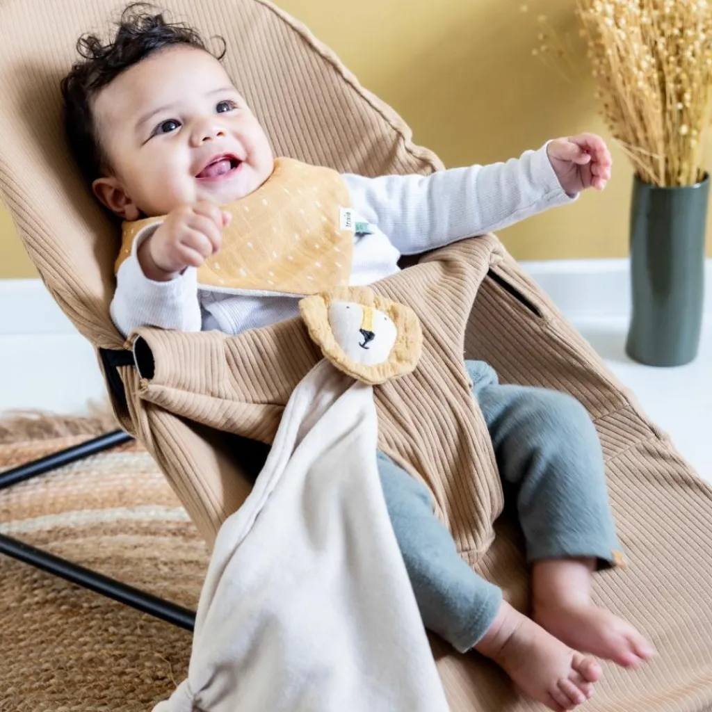 Doudou plat Bliss Beige Mr. Lion Doudou Plat