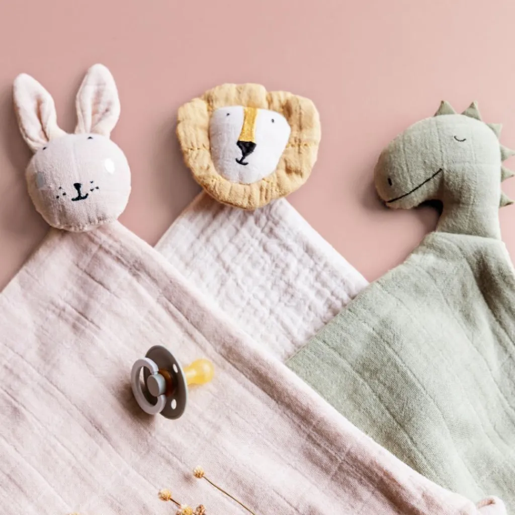 Doudou plat Bliss Beige Mr. Lion Doudou Plat