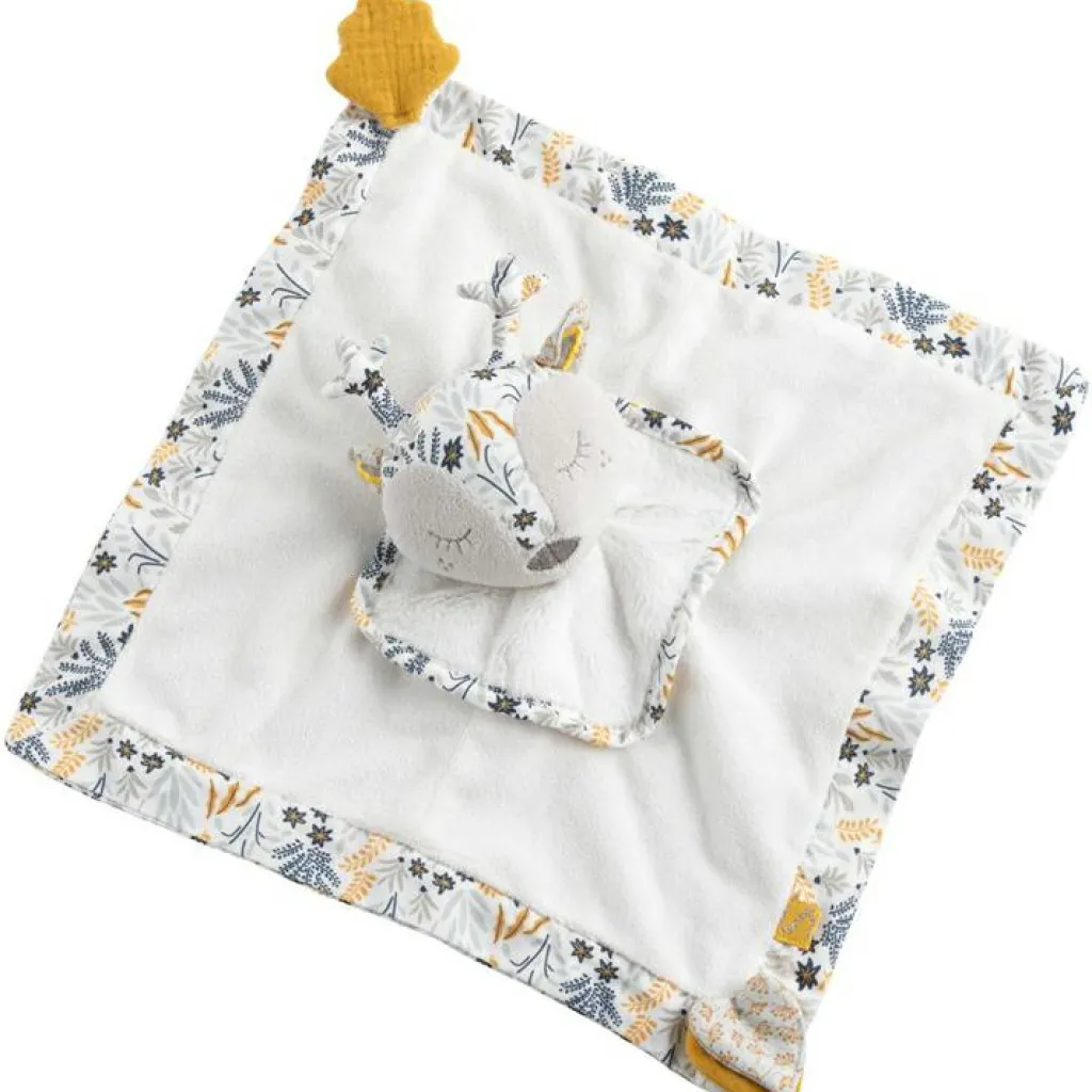 Clearance Doudou plat daim Promenons-nous (30 cm) Doudou Plat