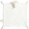 Outlet Doudou plat en coton bio éléphant (30 x 30 cm) Doudou Plat