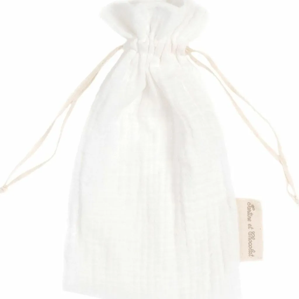 Outlet Doudou plat en coton bio éléphant (30 x 30 cm) Doudou Plat