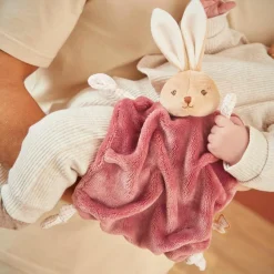 Discount Doudou plat Lapin bordeaux Doudou Plat